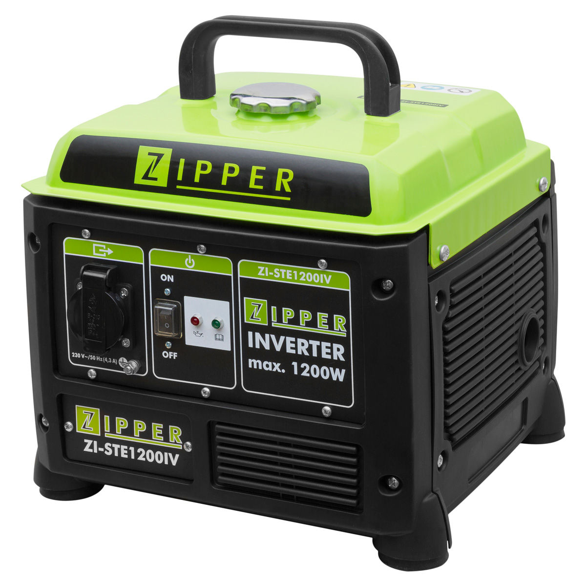 ZIPPER MASCHINEN ZI-STE1200IV γεννήτρια INVERTER 1200W